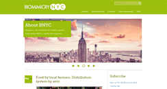 Desktop Screenshot of biomimicrynyc.com