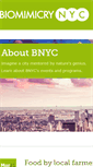 Mobile Screenshot of biomimicrynyc.com