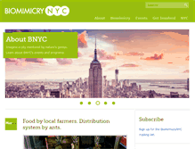 Tablet Screenshot of biomimicrynyc.com